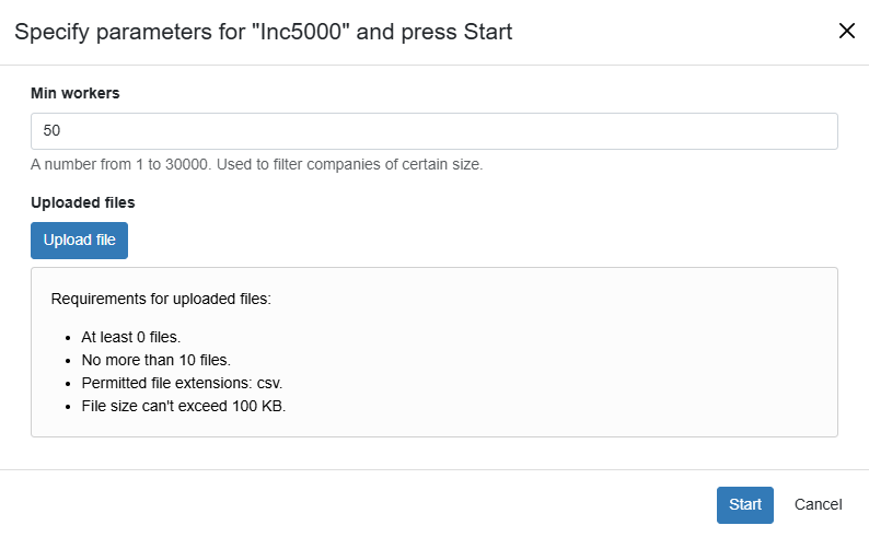 File Uploads parameter uploading server