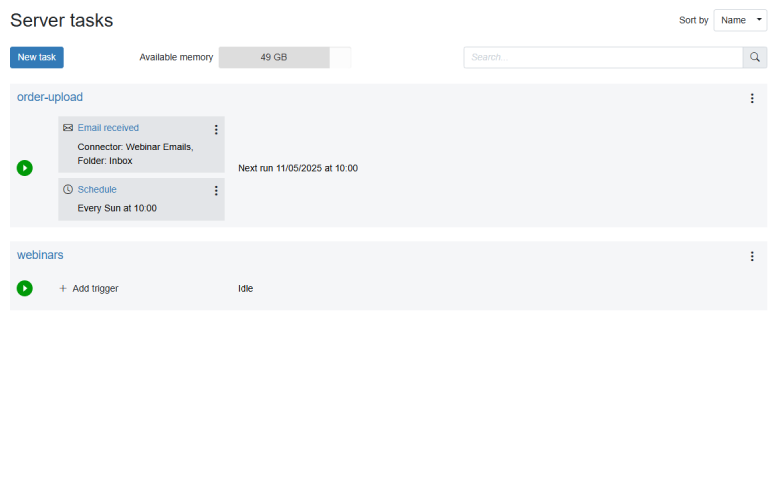 EasyMorph Server Tasks