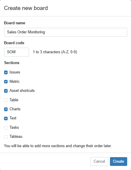 Creating a Board