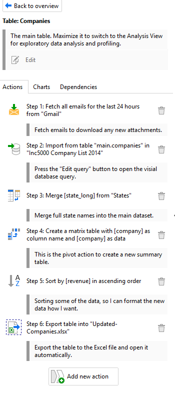 EasyMorph and Excel