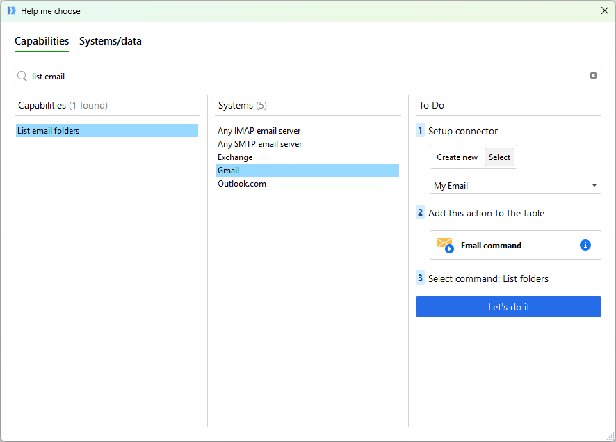 The Call Python action