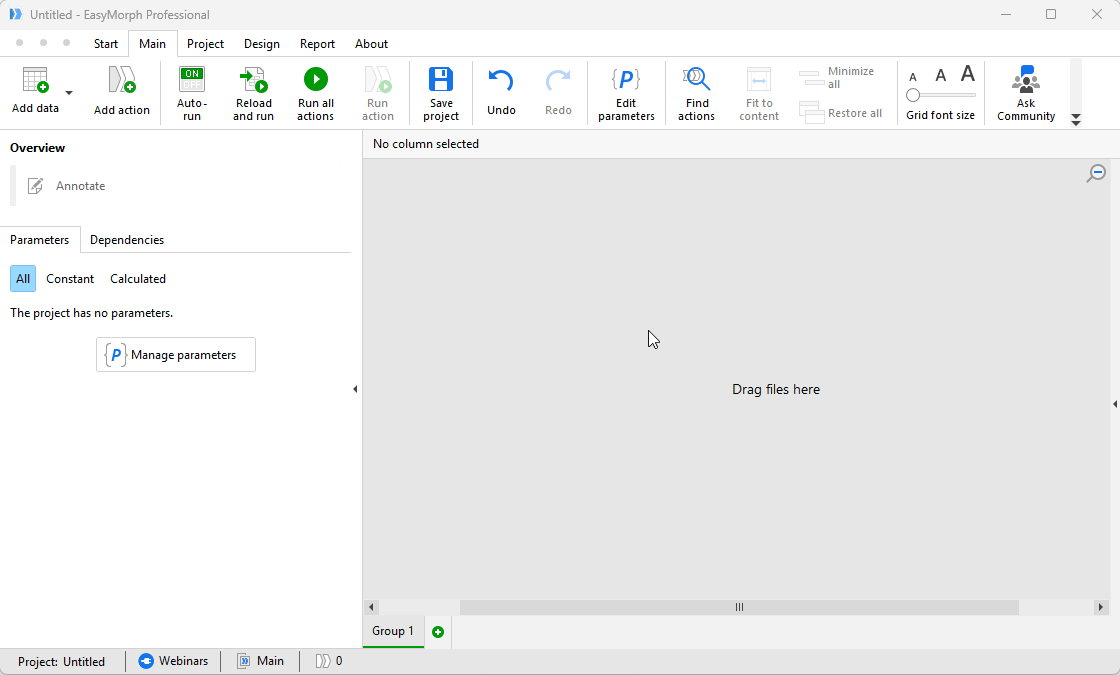 Choose by capabilities