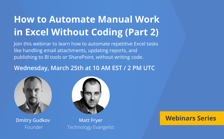 Webinar Automating Excel Part 2