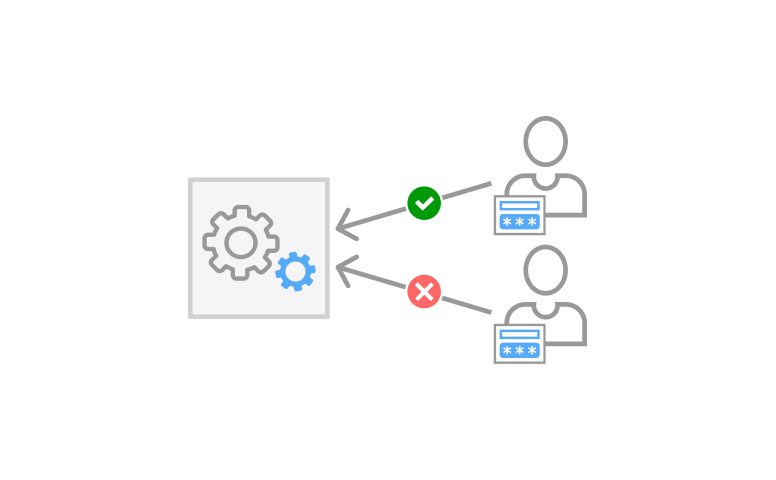 Per-user connectors