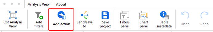 Add action menu button